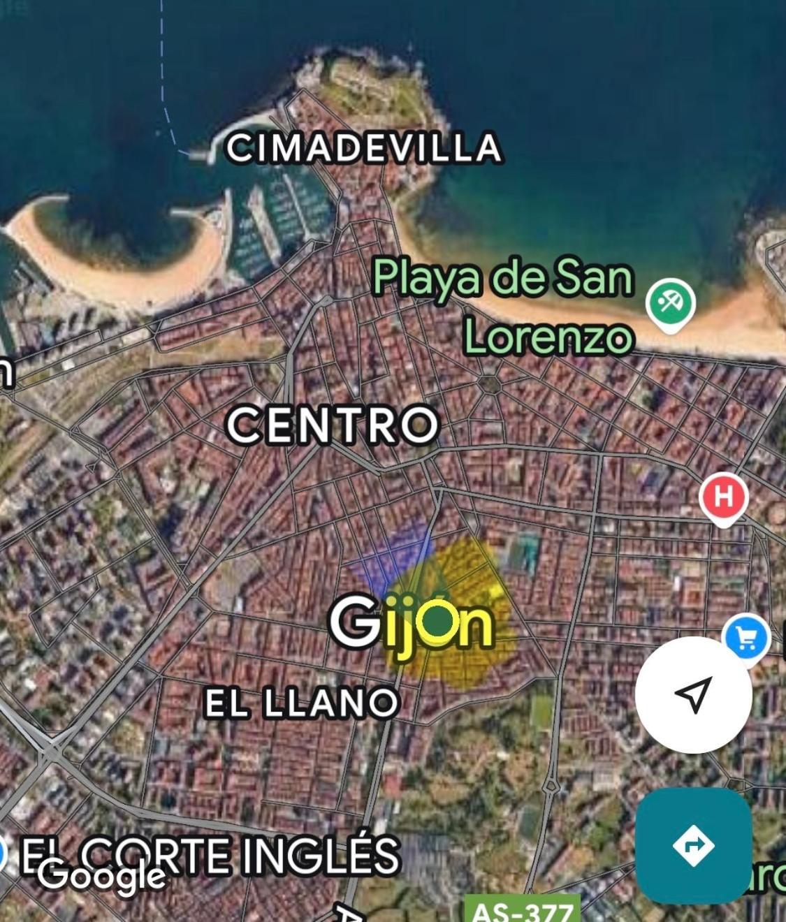 Apartamento Centro Novort Gijón Eksteriør billede