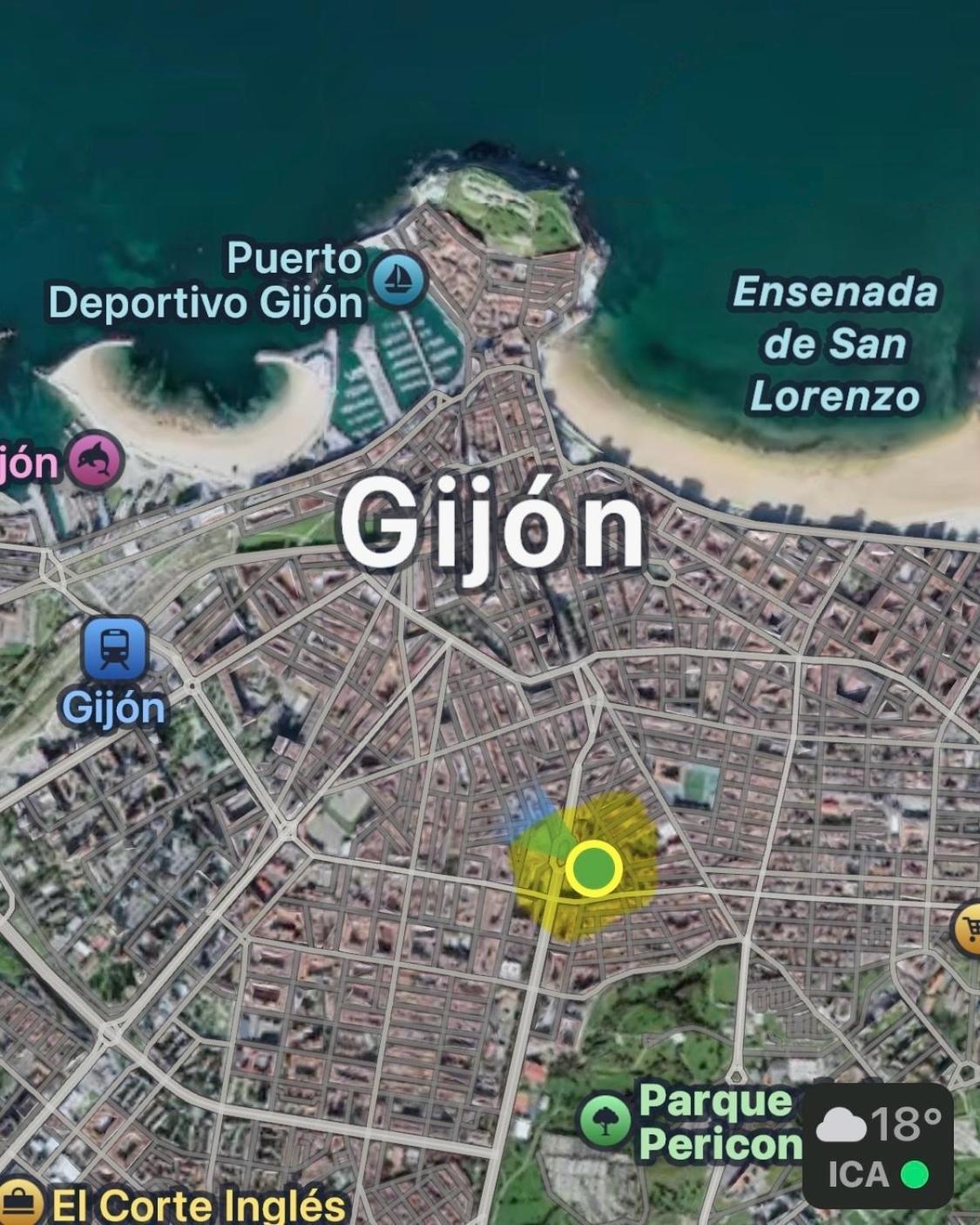 Apartamento Centro Novort Gijón Eksteriør billede